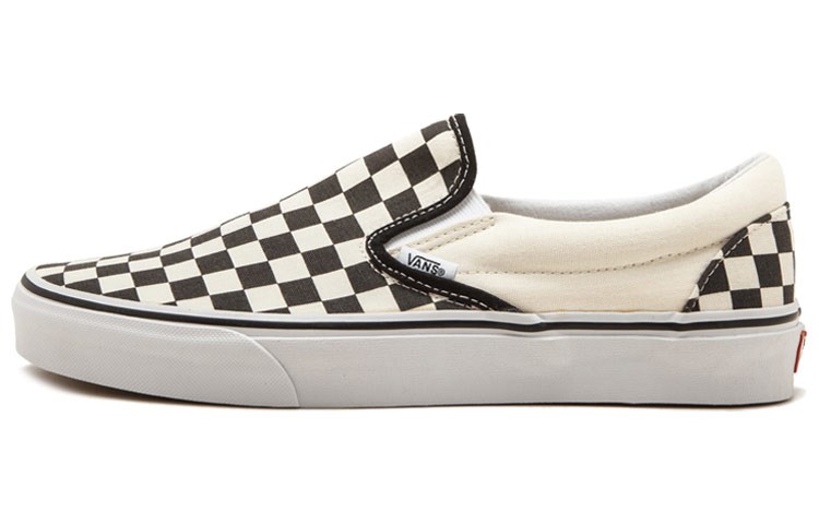 Vans Classic Slip On Black Off White "Checkerboard"