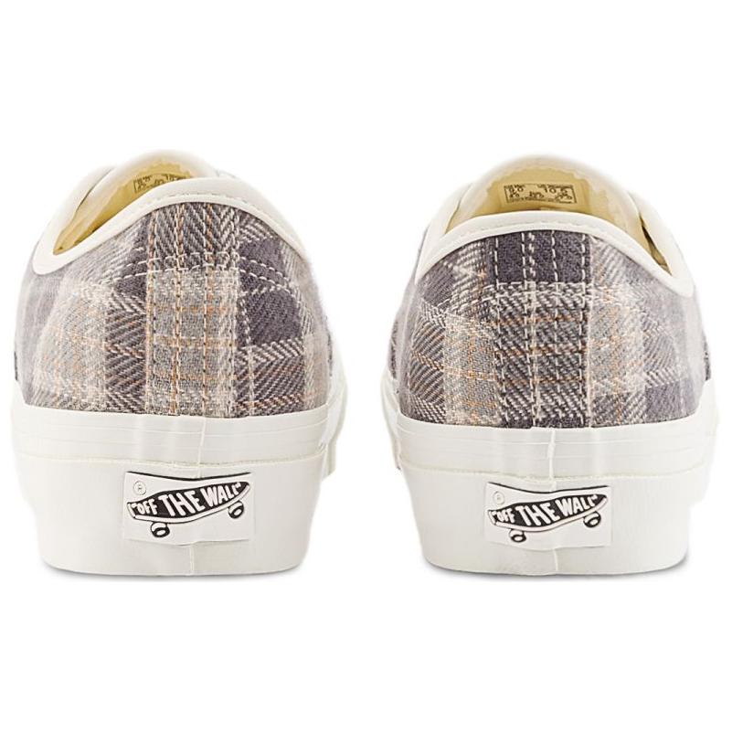 Vans Authentic Anti-Slip Wear-Resistant Low-Top Skateboard Shoes Unisex Gray