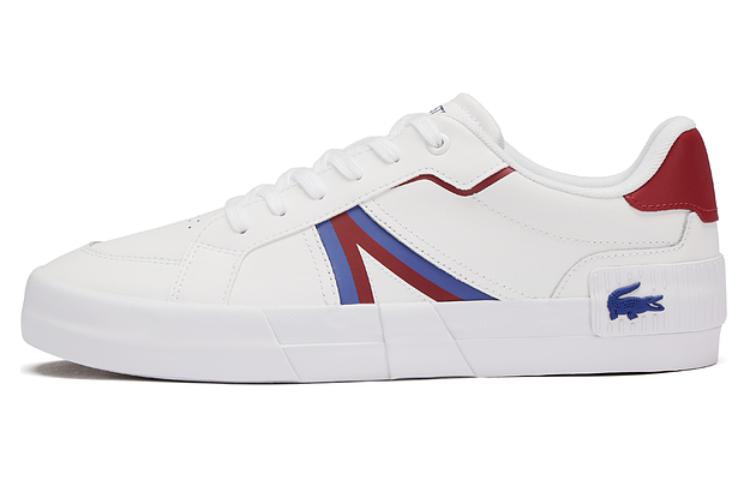 LACOSTE Low-Top Skateboard Shoes Men's White