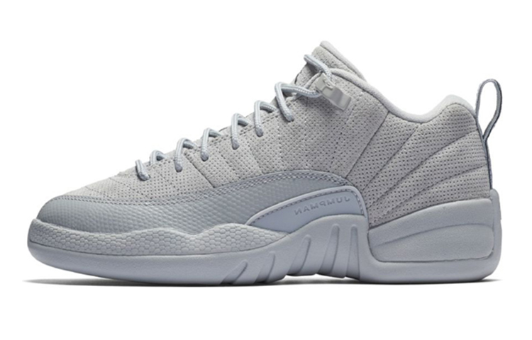JORDAN 12 Retro Low Wolf Grey GS