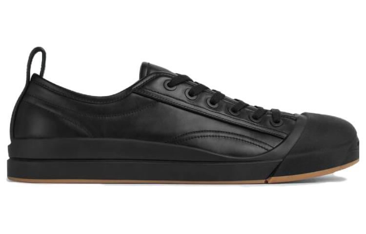 Bottega Veneta Vulcan Low top Skateboard Shoes Men's Black