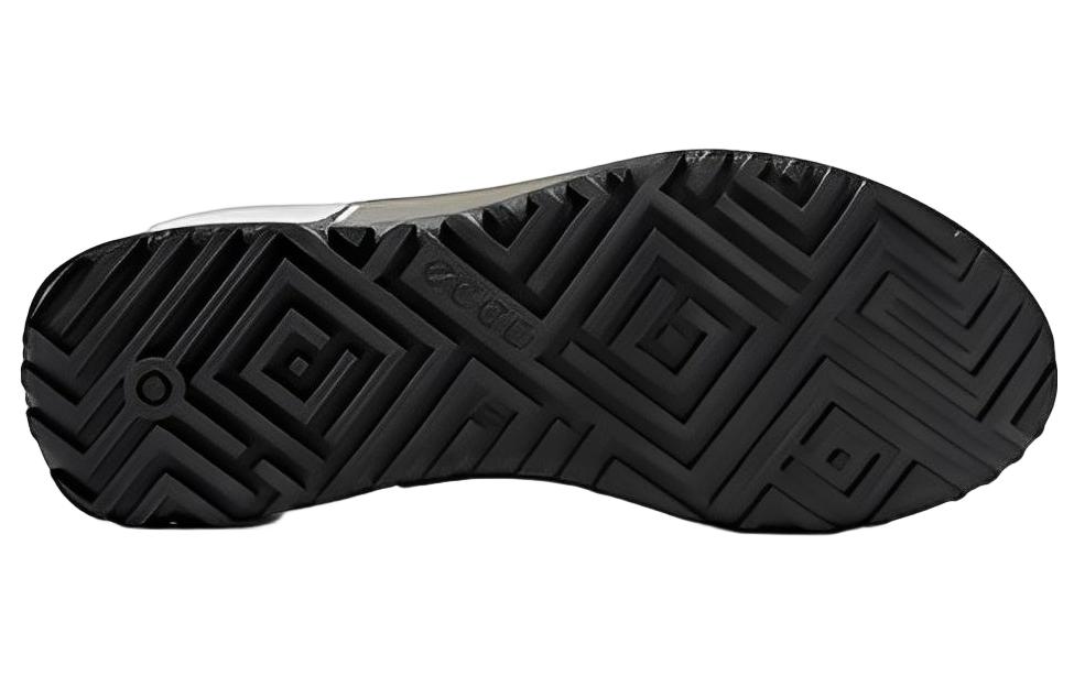 Ecco Cushioning Low-Top Sports Casual Shoes Men's Dove Gray
