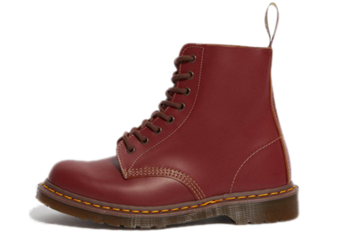 Dr. Martens 1460 Vintage Made In England Lace Up Boot 'Oxblood Quilon'