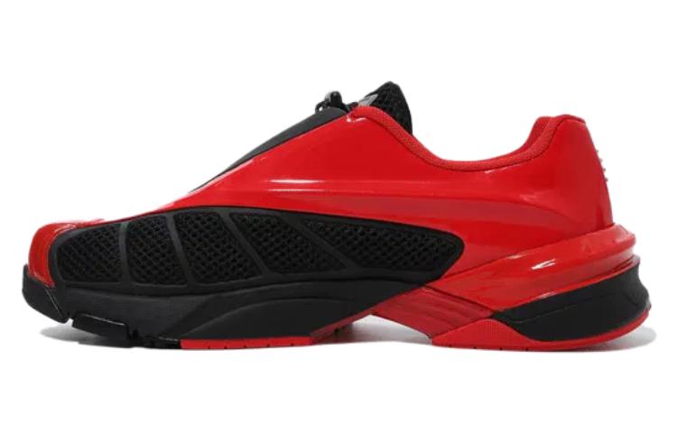 FILA Cushioning Wear-Resistant Low-Top Training Shoes Unisex Black Red