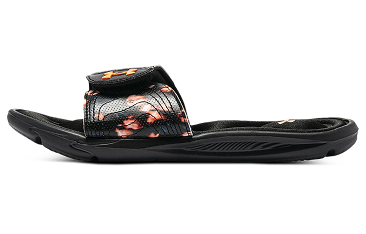 Under Armour Ignite 6 Graphic Strap Slide 'Black Afterglow' Women's