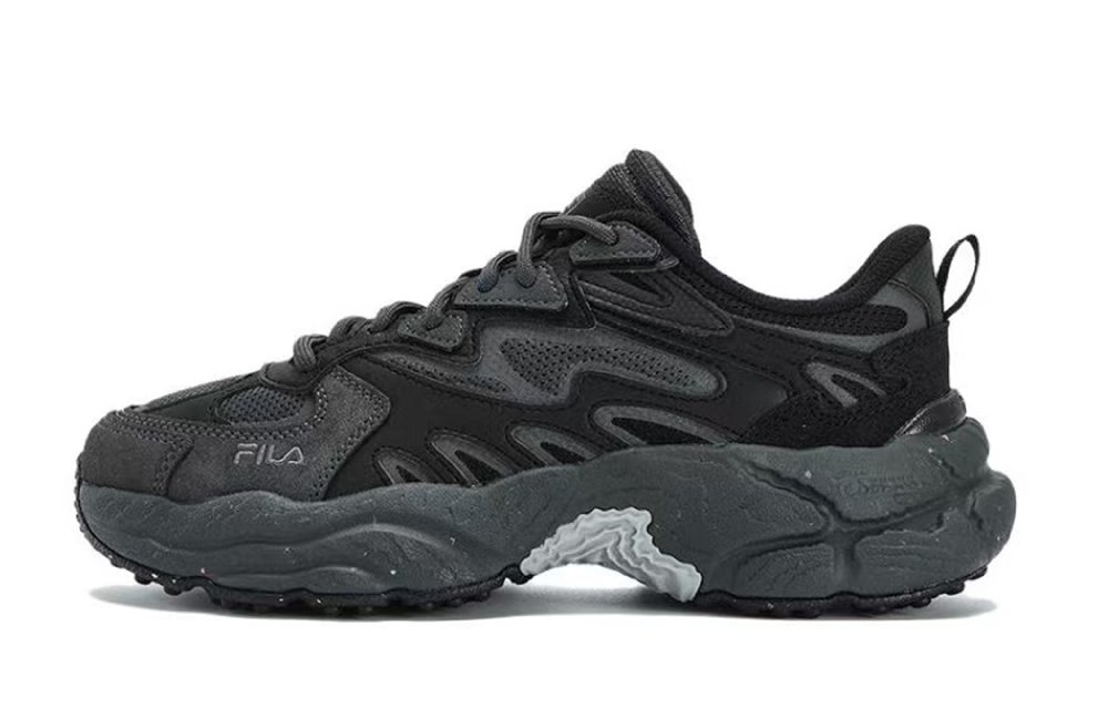 FILA Fern 2 Low Top Chunky Sneakers Women's Black