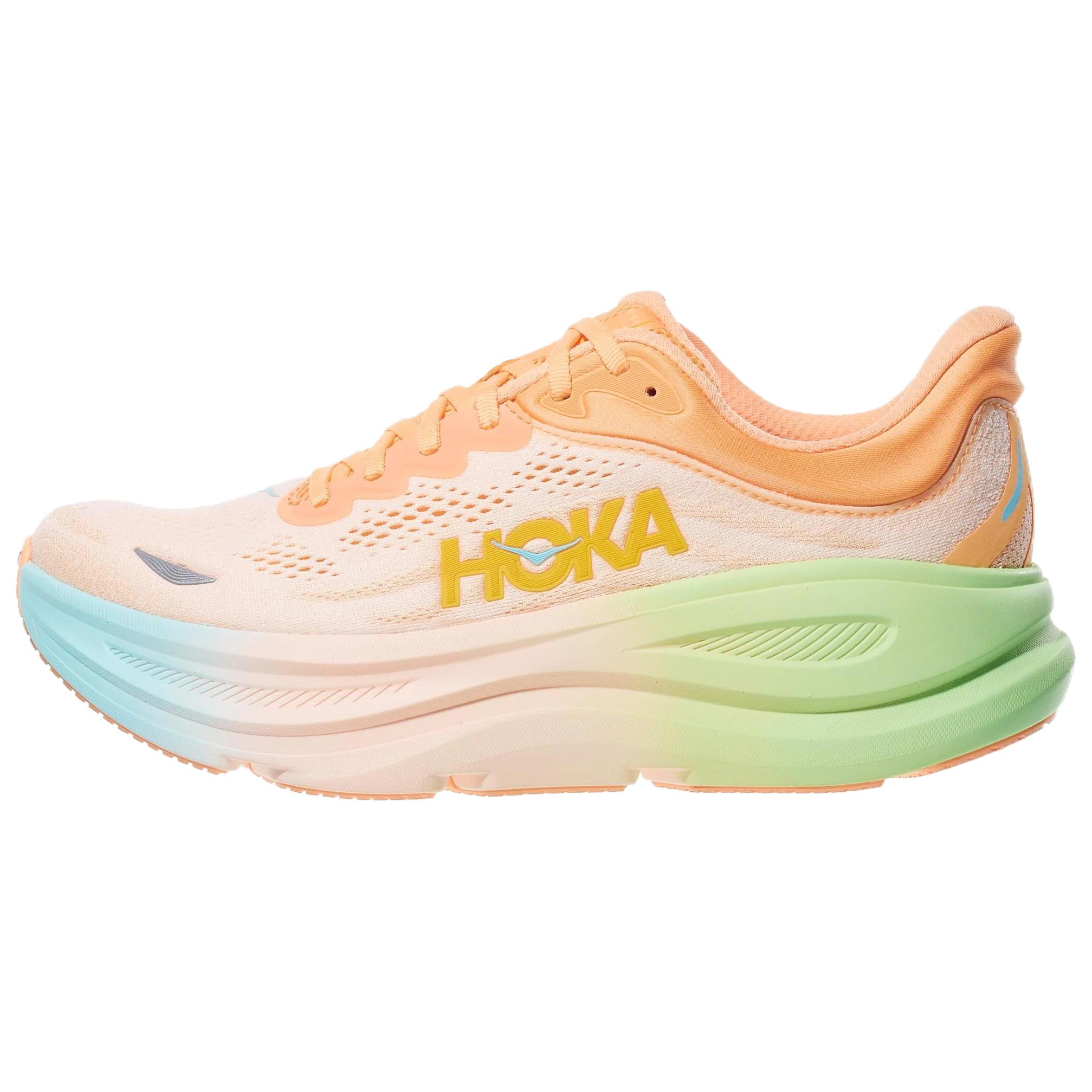HOKA ONE ONE Bondi 9 Frost Pale Tangerine