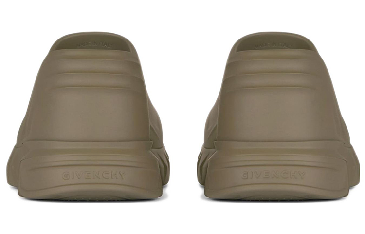 Givenchy One Strap Sandals Women's Dark Khaki