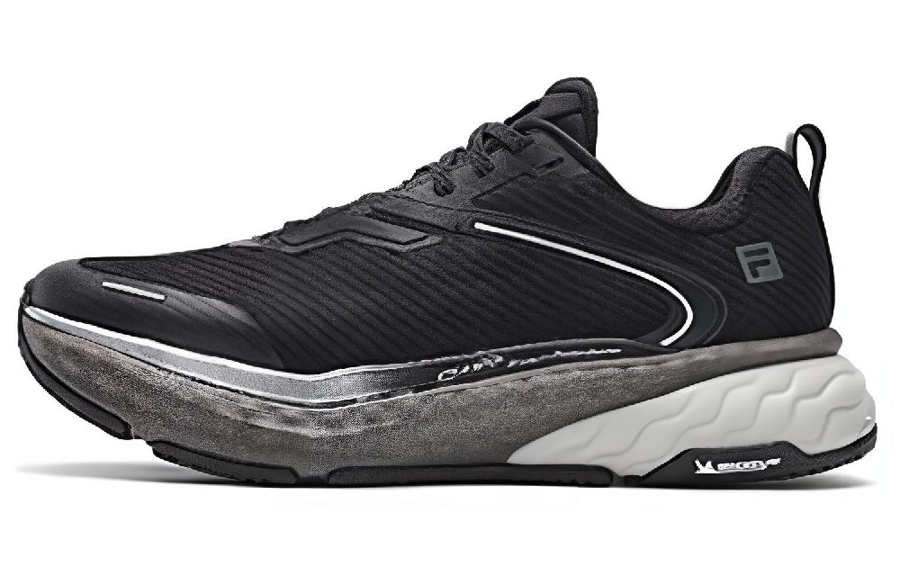 FILA SPD CHEETAH Slip-Resistant Low-Top Casual Running Shoes Men's Black