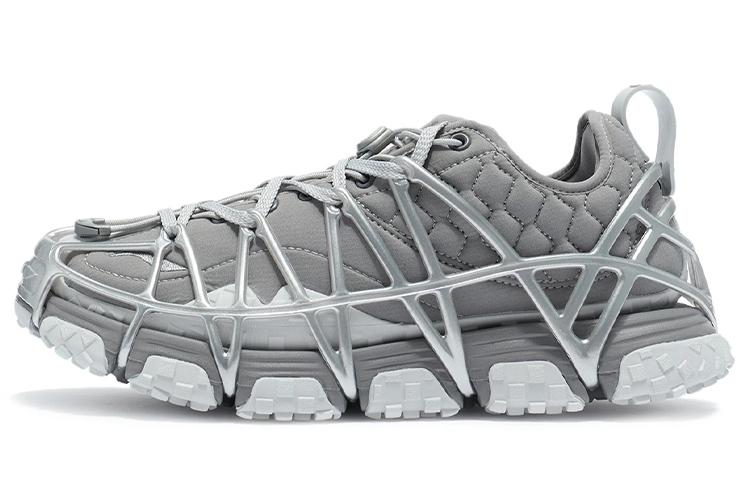 LiNing Mix ACE Running Shoes Women's Low-Top Gray/White