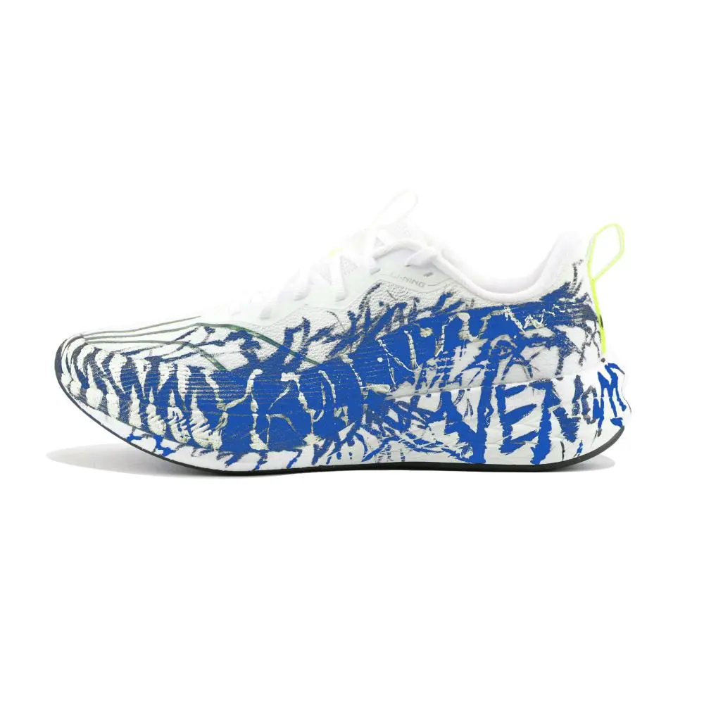 LiNing Red Hare 6 Pro Cushioning, Wear Resistant Low top Marathon Running Shoes Men's Blue