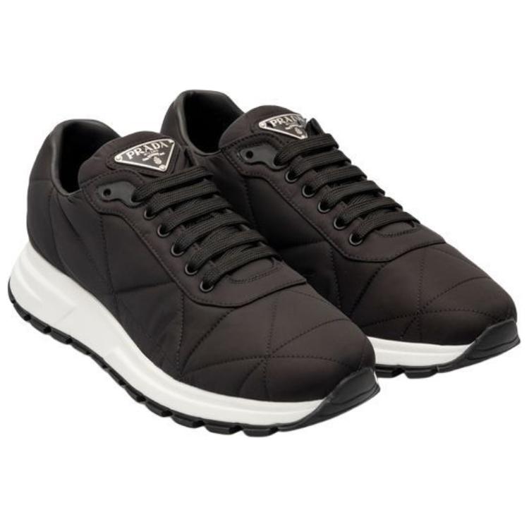 PRADA Casual Shoes Men's Low top Black купить в интернет-магазине Yoocart с быстрой доставкой по России.
