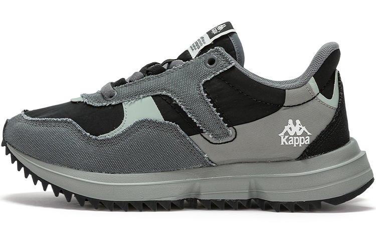 Kappa Low Top Running Shoes Unisex Black Gray