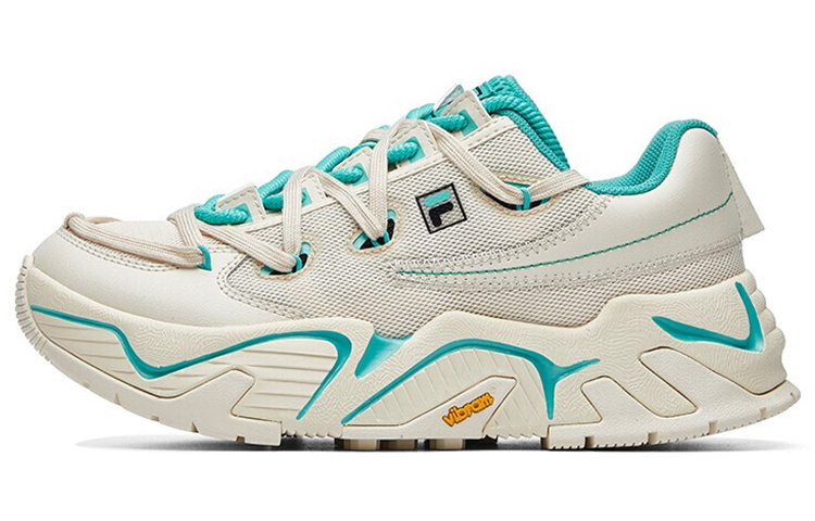 FILA FUSION Shoes 'Cream White Green' Women's