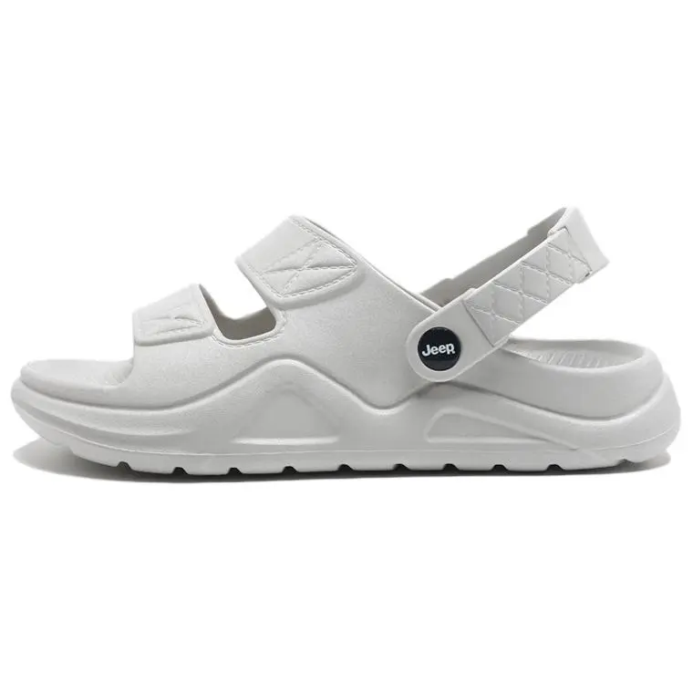 Jeep Beach Sandals Men's Light Gray