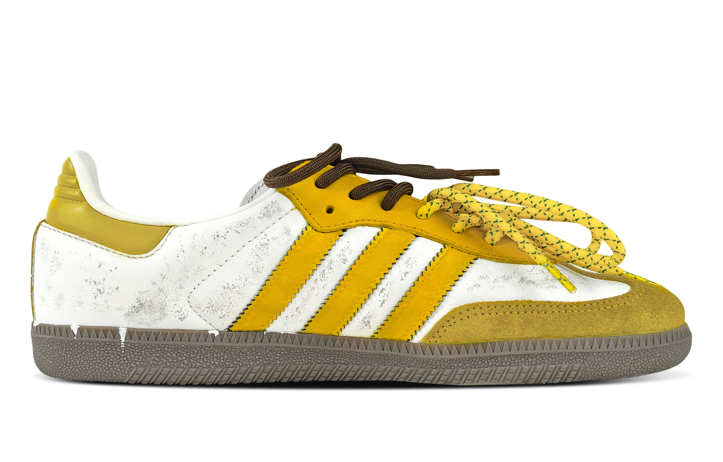 Adidas Originals SAMBA OG Low Top Skateboard Shoes Unisex Yellow