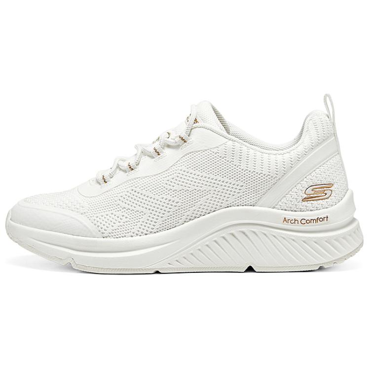 Skechers Low Top Casual Running Shoes Women's White