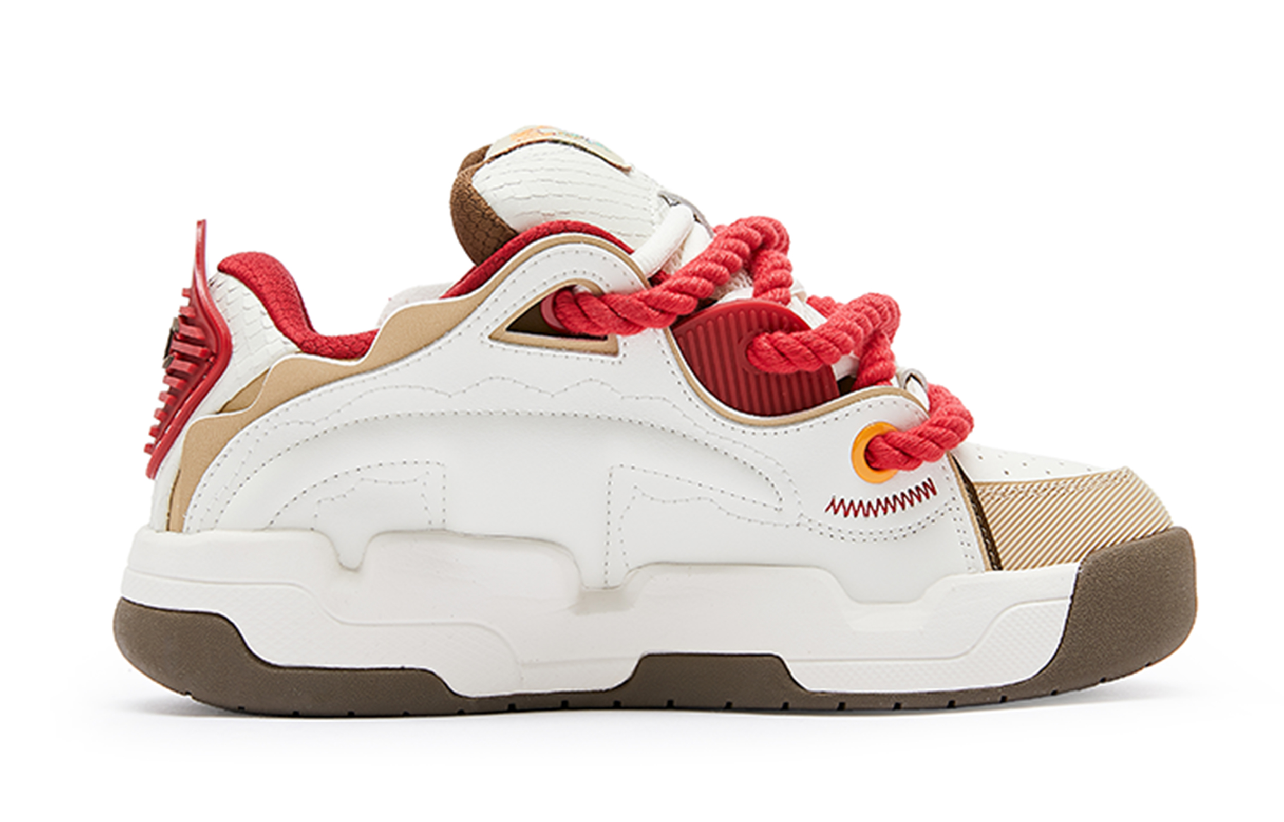 Champion TronSkate V.Dragon Champion Dragon Man Collection Skateboard Shoes Men's Milk White New Year Red купить в интернет-магазине Yoocart с быстрой доставкой по России.