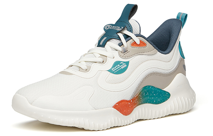 Anta Running Collection Lightweight Wear-resistant And Non-slip Low-Top Running Shoes Men's White Blue Gray купить в интернет-магазине Yoocart с быстрой доставкой по России.