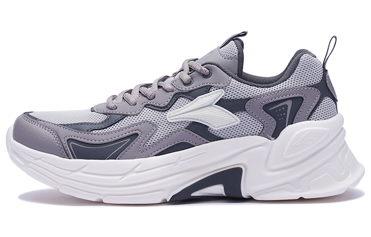 361° Slip Resistant, Abrasion Resistant, Breathable, Lightweight Low Top Running Shoes Men's Zinc Iron Gray