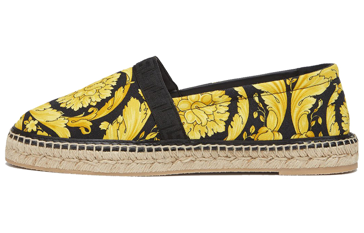 VERSACE Men's Casual Shoes Men's Yellow Black