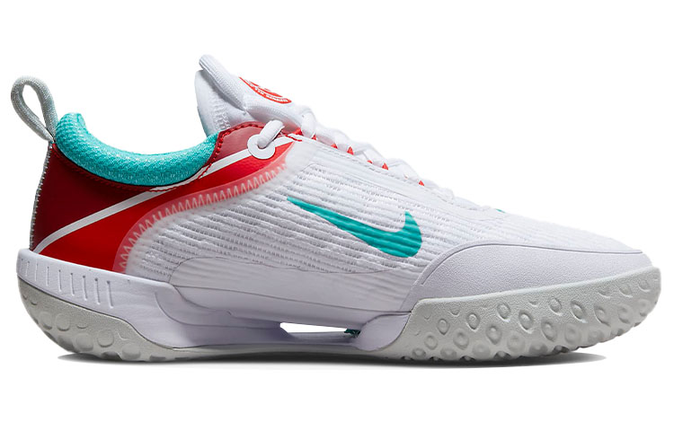 Nike Court Zoom Nxt Hc White Light Silver Habanero Red Washed Teal Women's купить в интернет-магазине Yoocart с быстрой доставкой по России.