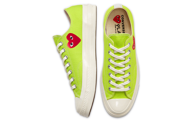 Chuck 70 Comme des Garçons Play x Chuck 70 Converse Low 'Bright Green' купить в интернет-магазине Yoocart с быстрой доставкой по России.