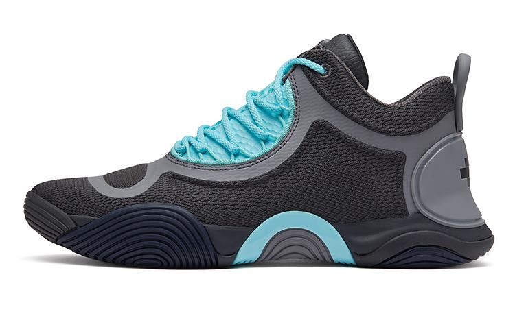EQLZ EQUALIZER Anti-Slip Wear-Resistant Low-Top Basketball Shoes Unisex Black Blue Ghost Mother