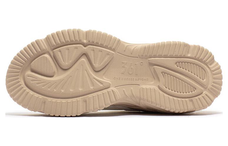 361° Ode Wear-Resistant Low-Top Chunky Sneakers Women's Feather White