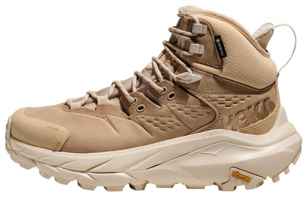 HOKA ONE ONE Kaha 2 High Gore Tex Shifting Sand Eggnog