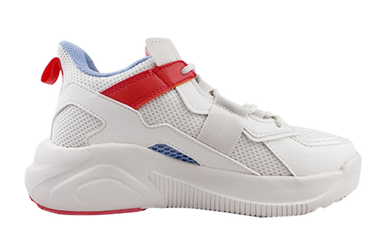 361° Thermal High Top Sports Casual Shoes Women's White Red