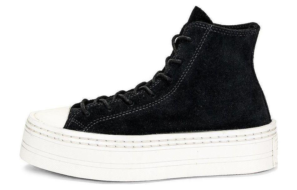 Converse Chuck Taylor All Star Modern Lift Platform Hi Black Egret Women's