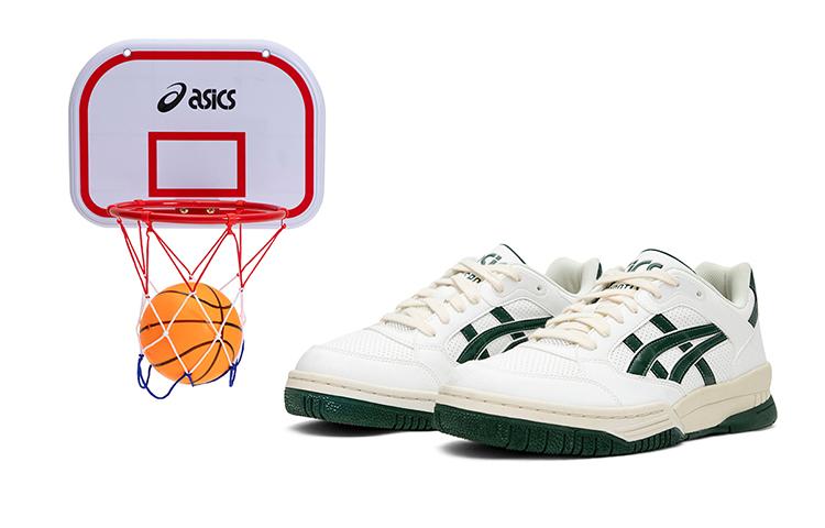Asics Gel-Spotlyte Vintage Basketball Shoes Unisex Low-Top Forest Green