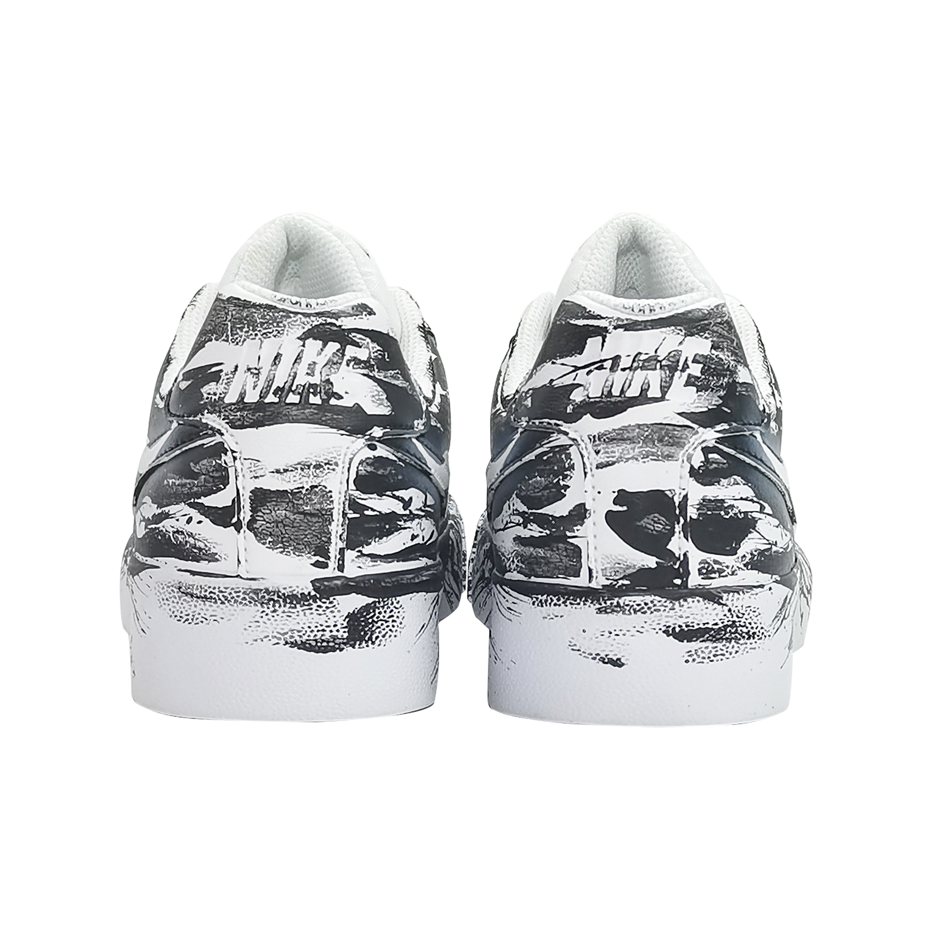 Nike Court Royale AC Low-Top Skateboard Shoes Women's Black White