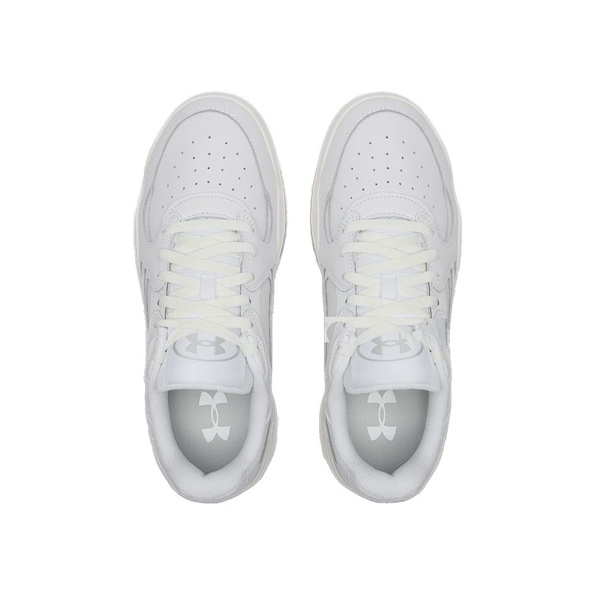 Under Armour Anti-Slip Wear-Resistant Low-Top Casual Shoes Unisex White