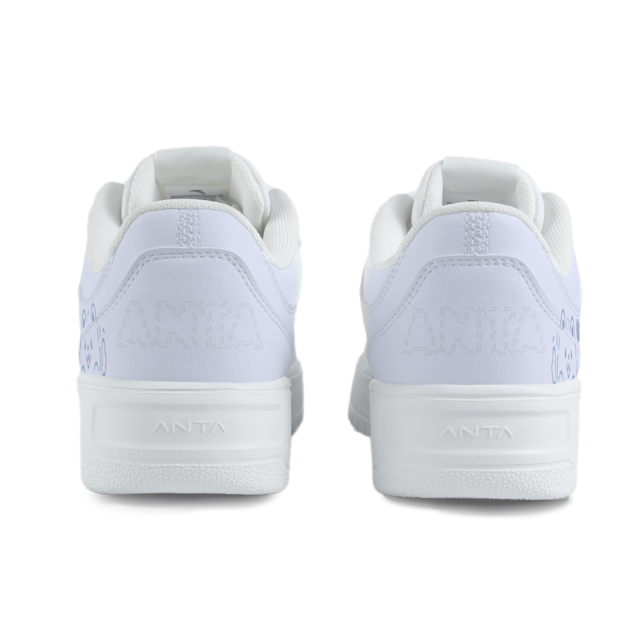 Anta Relaxed Slip Resistant Abrasion Resistant Low top Skateboard Shoes Unisex Blue купить в интернет-магазине Yoocart с быстрой доставкой по России.