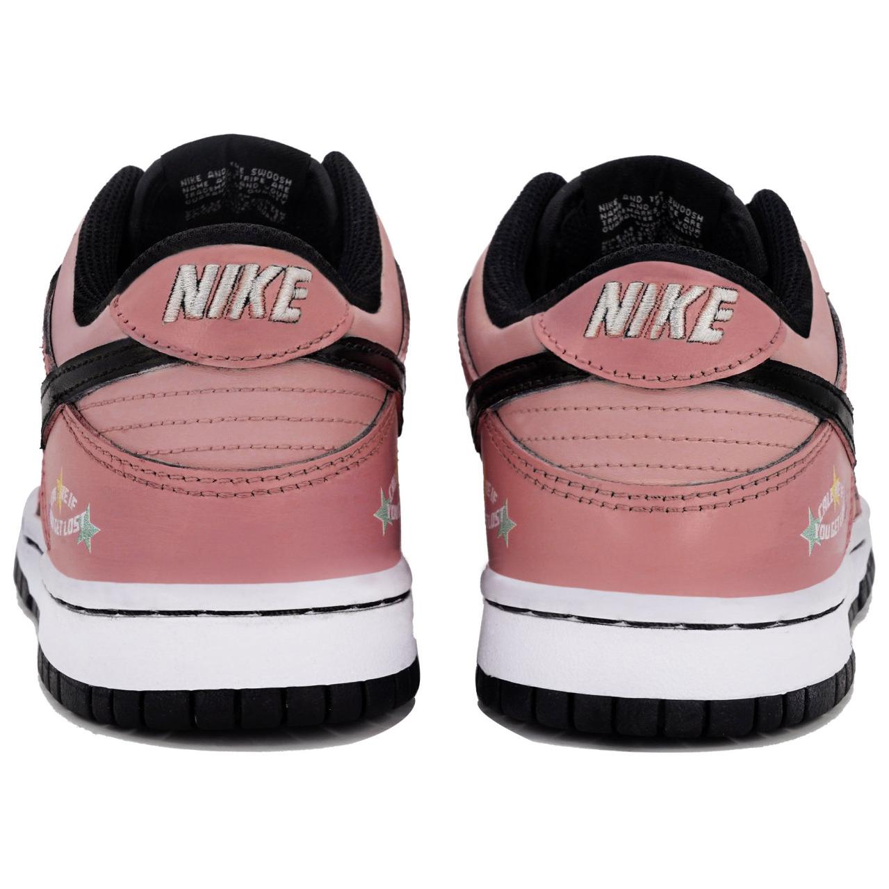 Nike Dunk Low-Top Skateboard Shoes Unisex Pink Black купить в интернет-магазине Yoocart с быстрой доставкой по России.