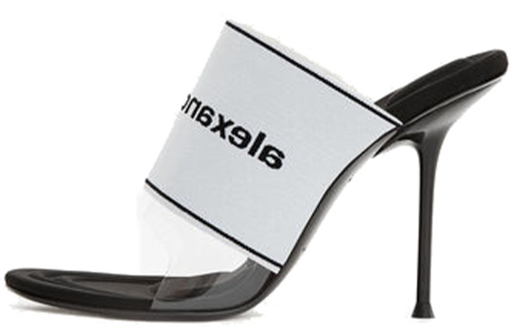 Alexander Wang Slide Slippers Women's White