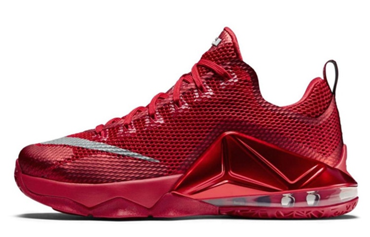 Nike LeBron 12 Low University Red