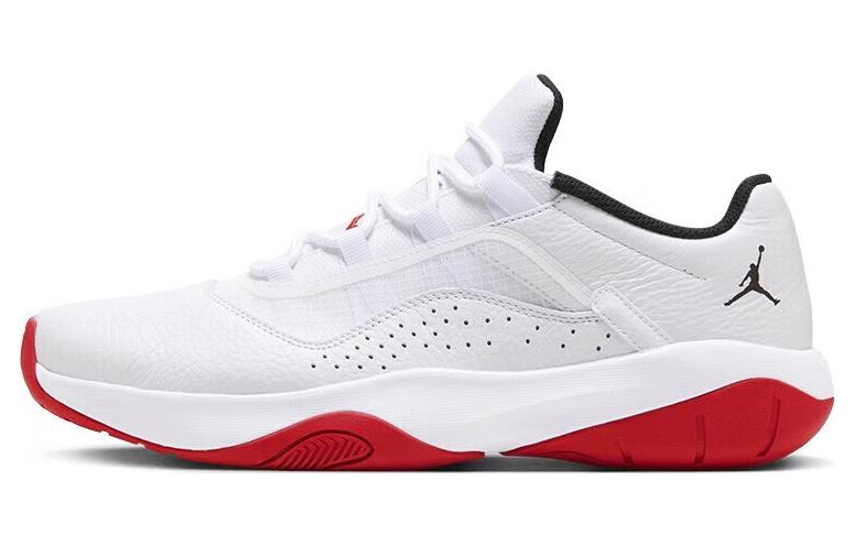 Jordan 11 CMFT Low 'White Varsity Red'