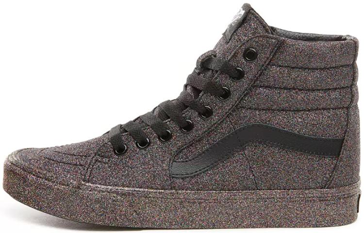 Vans Rainbow Glitter Sk8 hi Black