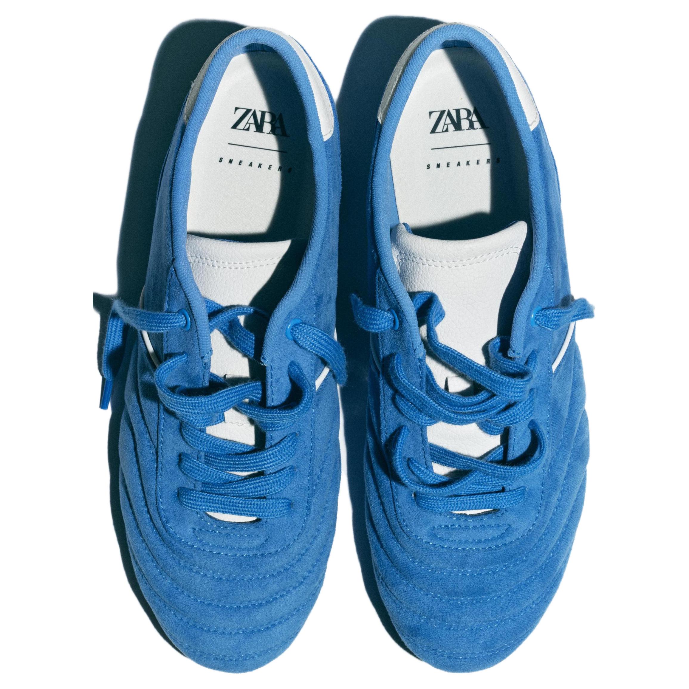 ZARA Low Top Casual Shoes Women's Blue купить в интернет-магазине Yoocart с быстрой доставкой по России.