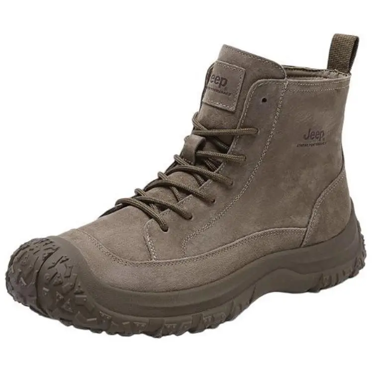 Jeep Short Martin Boot Men's Dark Brown
