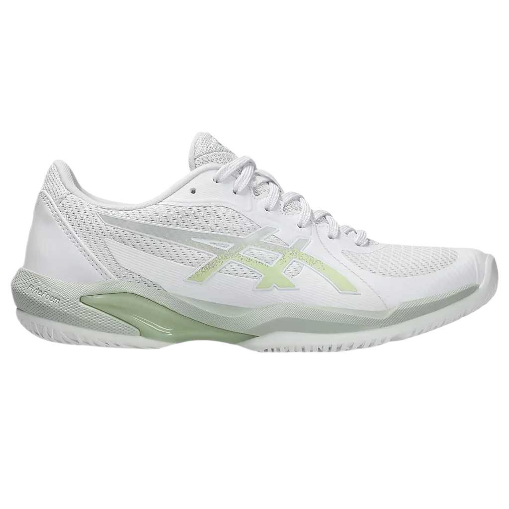 Asics SOLUTION SWIFT FF 2 Abrasion Resistant Low top Tennis Shoes Women's White Green