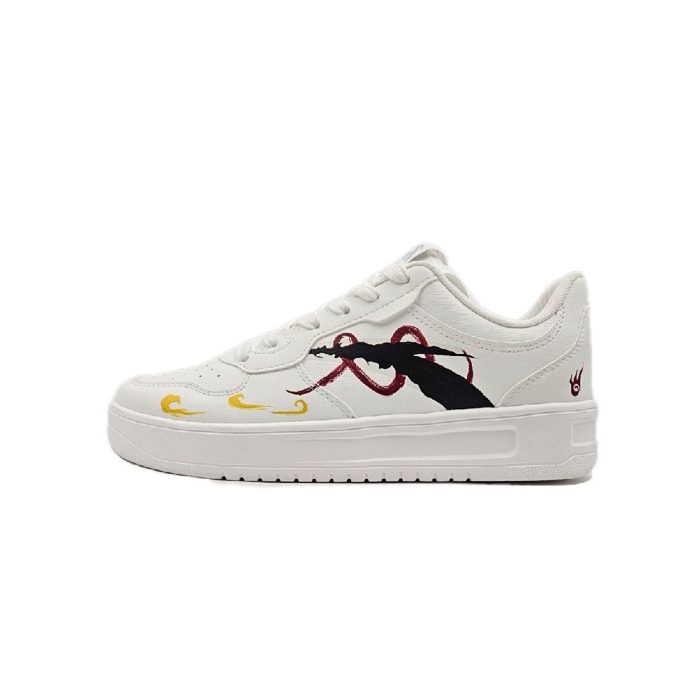 Anta Cushioning Abrasion Resistant Balance Low top Skateboard Shoes Unisex White Red
