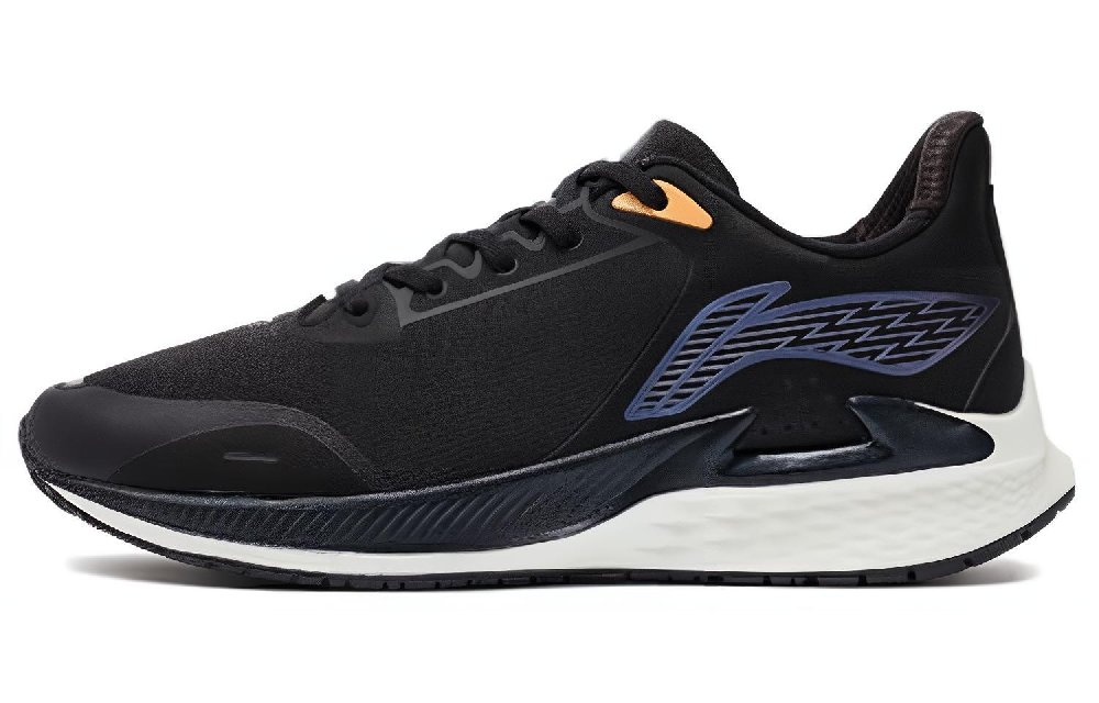 LiNing Anti-Slip And Wear-Resistant Breathable Low-Top Running Shoes Women's Black