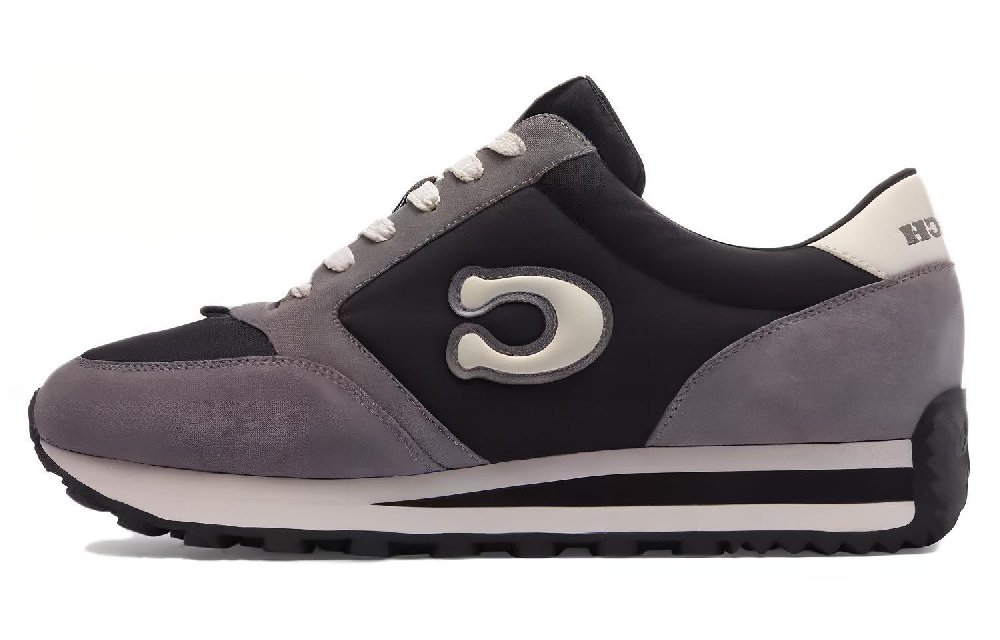 COACH Low Top Casual Shoes Men's Gray