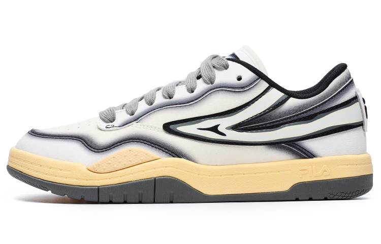 FILA FUSION T88 SKB Skateboard Shoes Women's Low-Top Antique White/Bright White