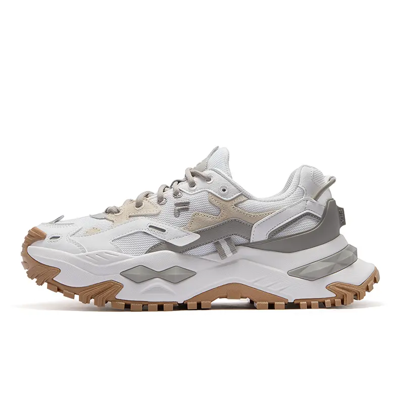 FILA FUSION BIANCO Chunky Sneakers Men's White Brown