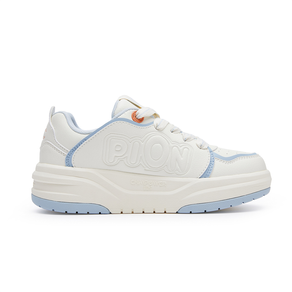 Champion Team Shoes 2.0 Cham Campus Low-Top Skateboard Shoes Women's Milk White/Ballet Blue купить в интернет-магазине Yoocart с быстрой доставкой по России.